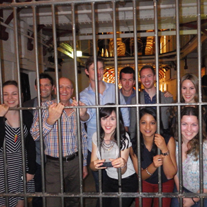 Lawyers do time in the jailhouse for charity