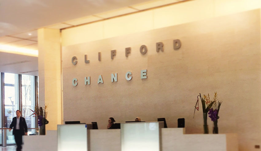 Clifford Chance promotes Sydney lawyer to partner