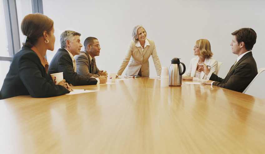 Meetings, professionals, boardroom