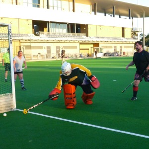 The Bar takes a bashing in annual hockey match