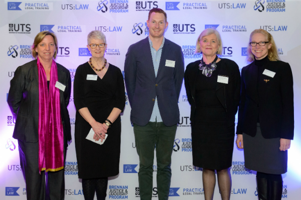 Panelists of the UTSpeaks Future of the Legal Profession event, August 2016