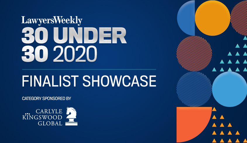 The Lawyers Weekly 30 Under 30 Finalist Showcase – Corporate Counsel (Large Business)