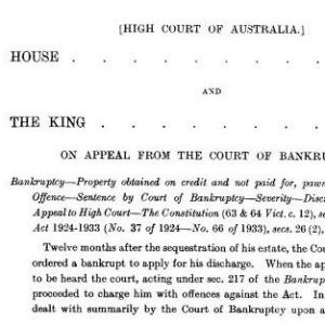 house v king case decision jurisprudence 25 most cited cases in history citation