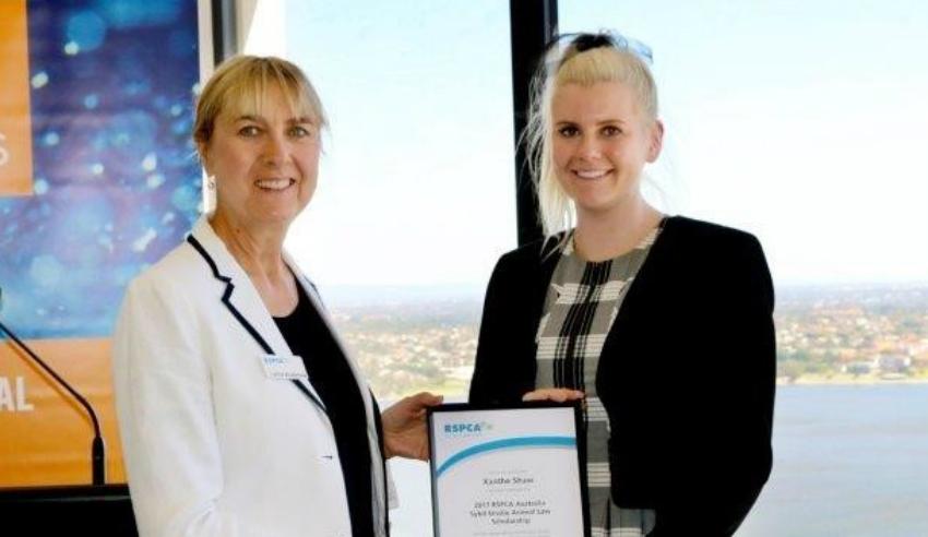 Grad holds big aspirations for animal law in Aus