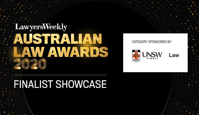 The Australian Law Awards 2020 Finalist Showcase – Partner of the Year