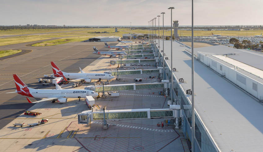 Adelaide airport lw