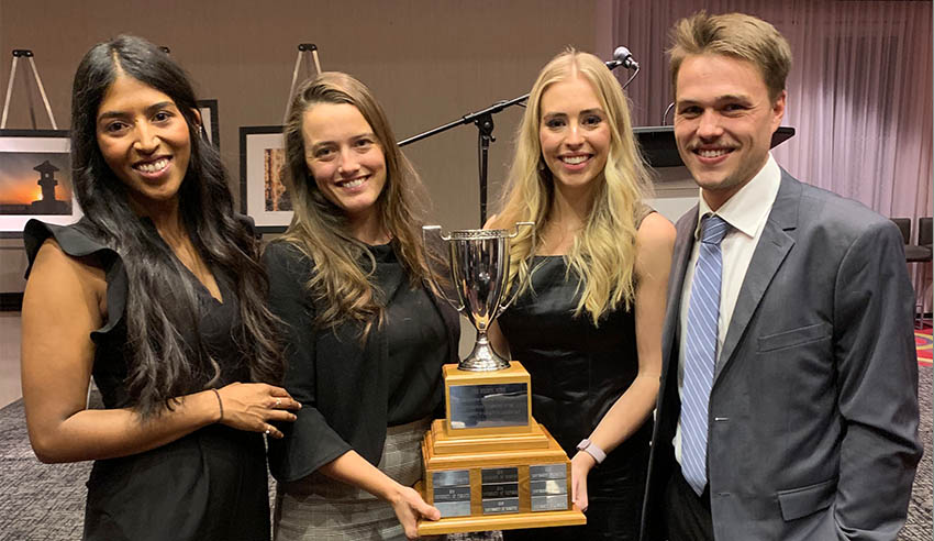 Bond University 2019 Wilson Moot champions