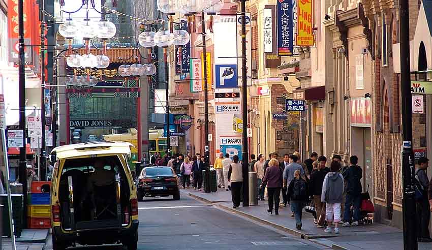 Bourke St Melbourne