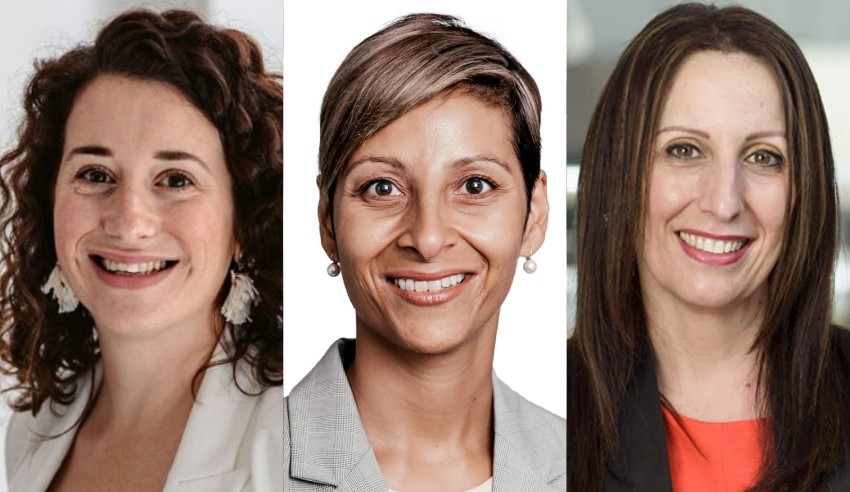 Carly Stebbing Samantha Mangwana Fay Calderone lw