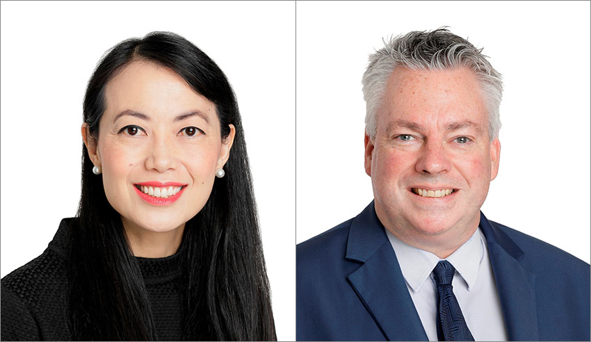 Charmaine Tsang and Steve Bowler