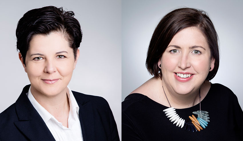 Gina Capasso and Claire Brown