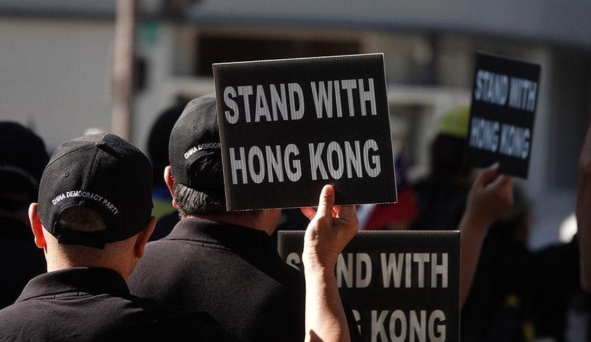 Hong Kong protesters