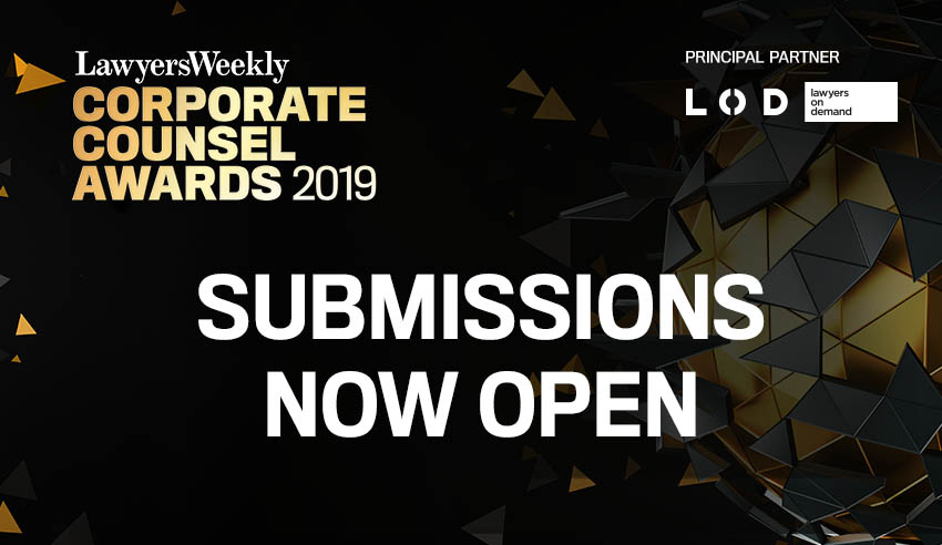 Corporate Counsel Awards Submissions now open