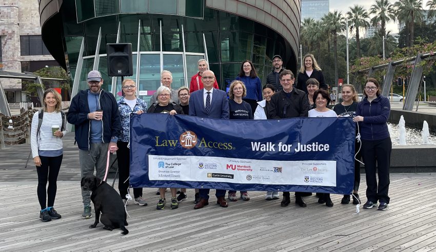 Hundreds celebrate National Pro Bono Day by walking for justice