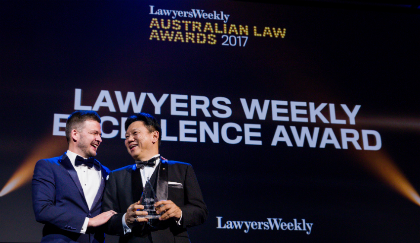 Lawyers Weekly Award Winner