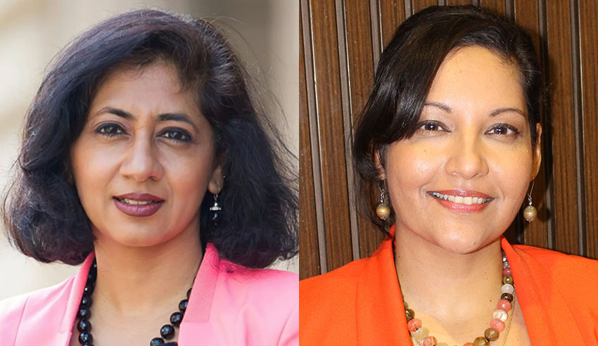 Molina Asthana and Pallavi Sinha