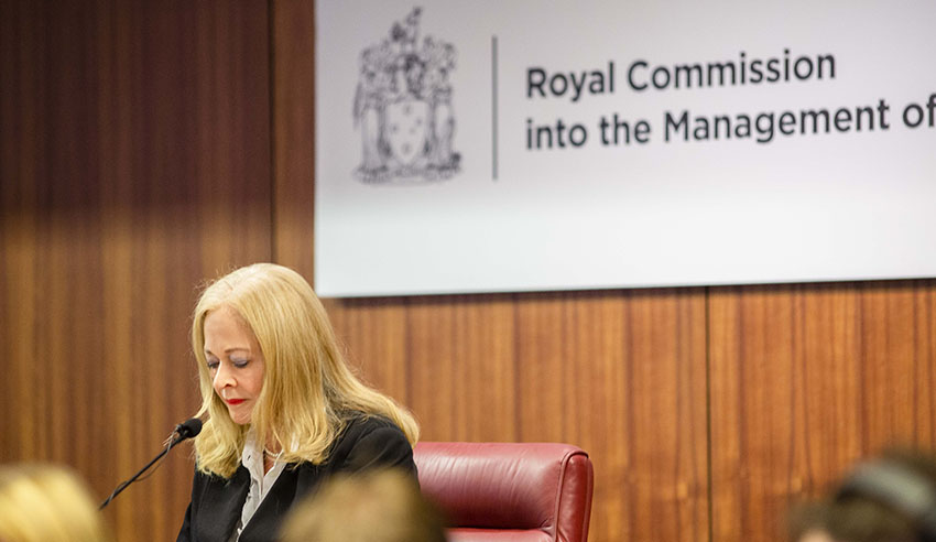 Nicola Gobbo appearance addressed at Lawyer X royal commission