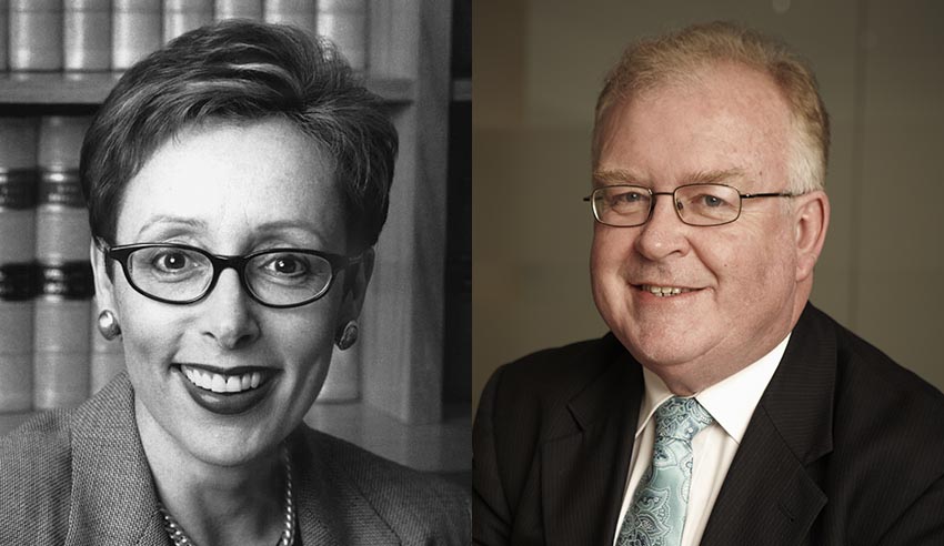 Ruth McColl AO and Robert Fitzgerald AM