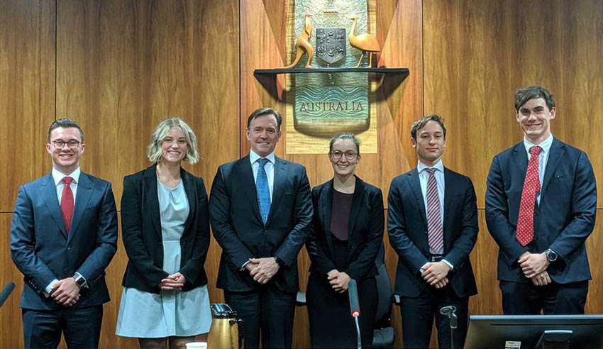 University of Queensland 20th International Maritime Law Arbitration Moot