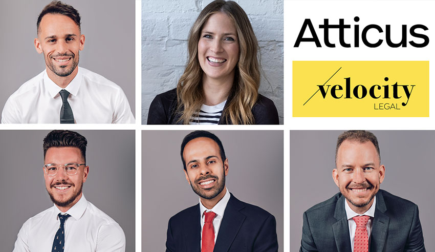 Velocity Legal and Atticus Lawyers have merged