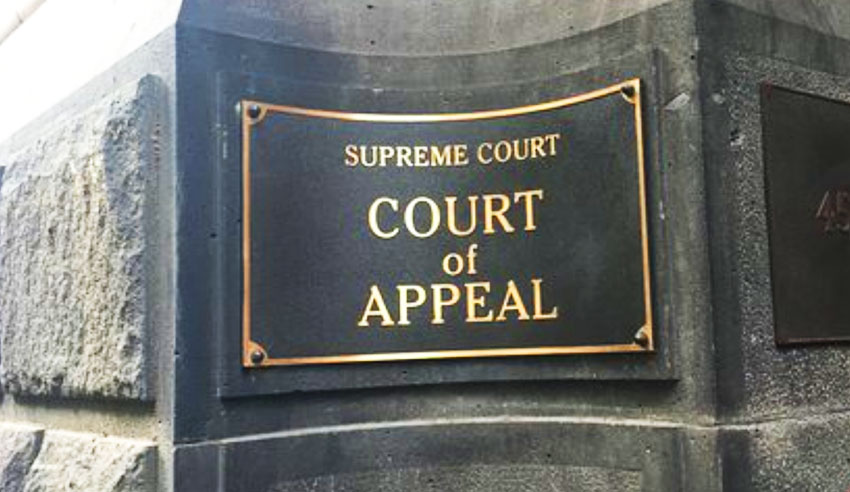 Victoria Court of Appeal sees new judge