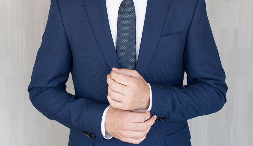 anonymous person business suit lw