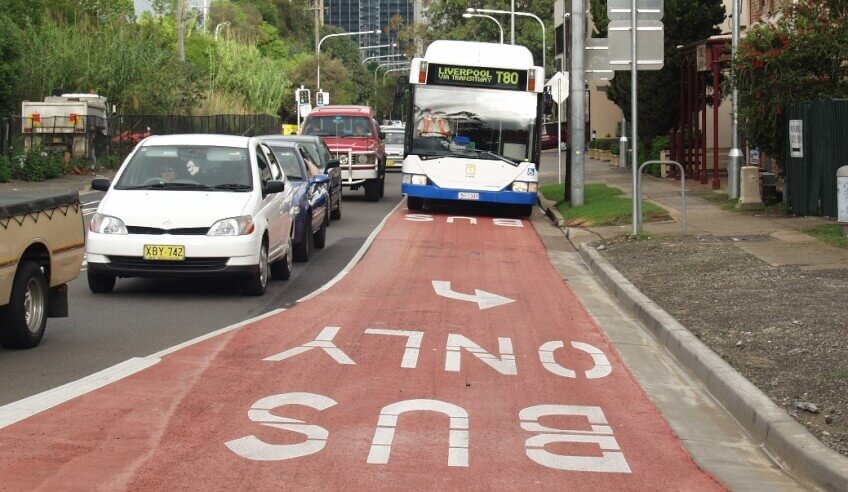 Bus lane