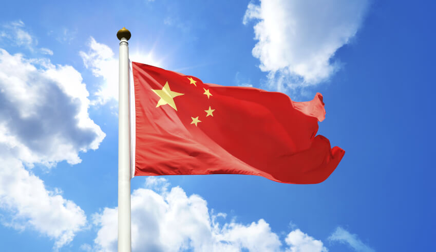 China flag