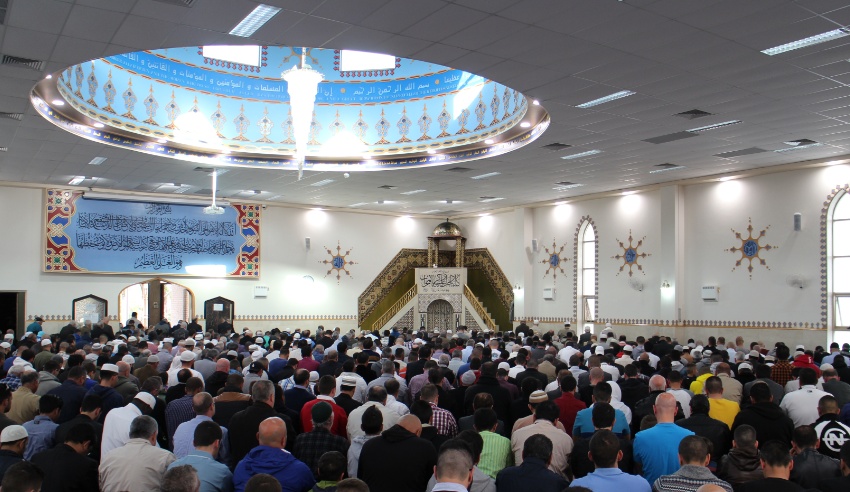 Eid prayer at Lakemba Mosque