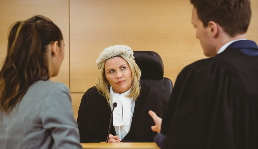 Female barrister