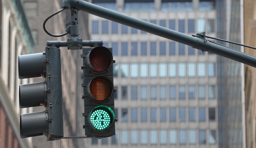 Green light, go signal