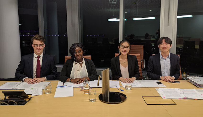 winners of an international moot