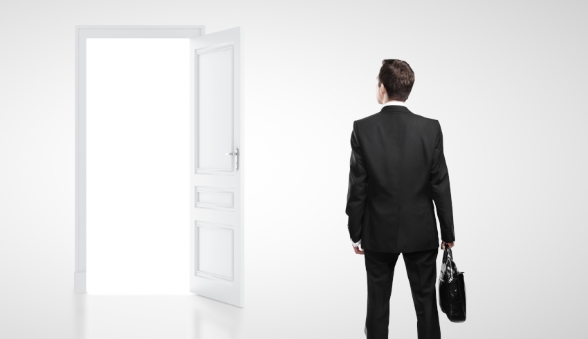 lawyers looking at open door pros and cons of moving in house private practice lawyers