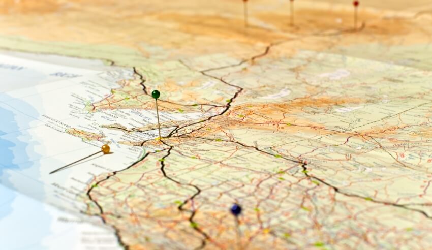 map pin Australia