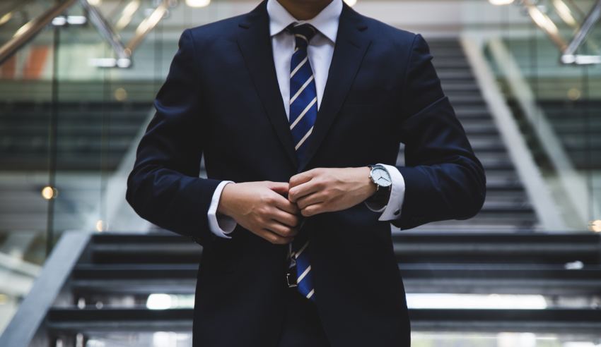 Man in suit