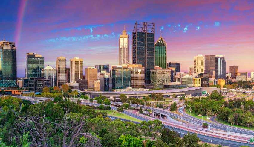 Perth skyline