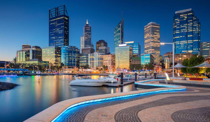 Perth skyline