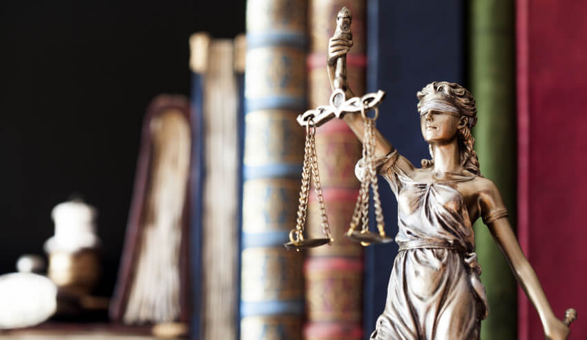 Legal proceedings, scales of justice