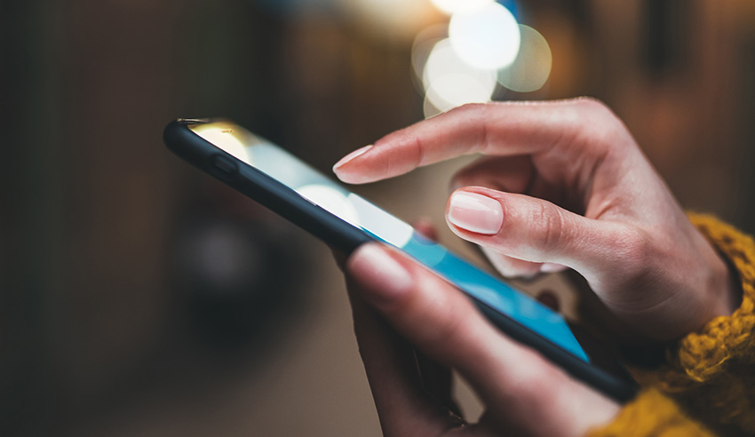 smartphone scrolling lw