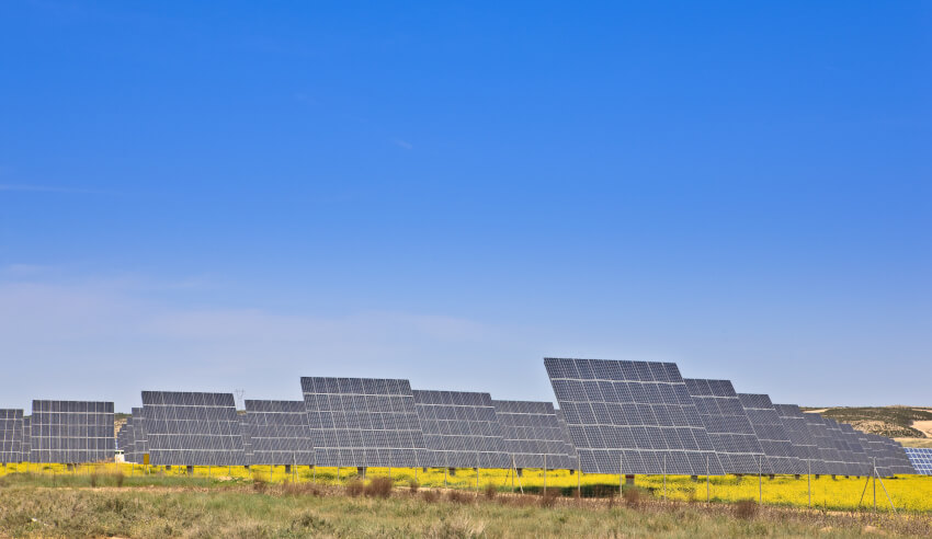 Solar-powered panels
