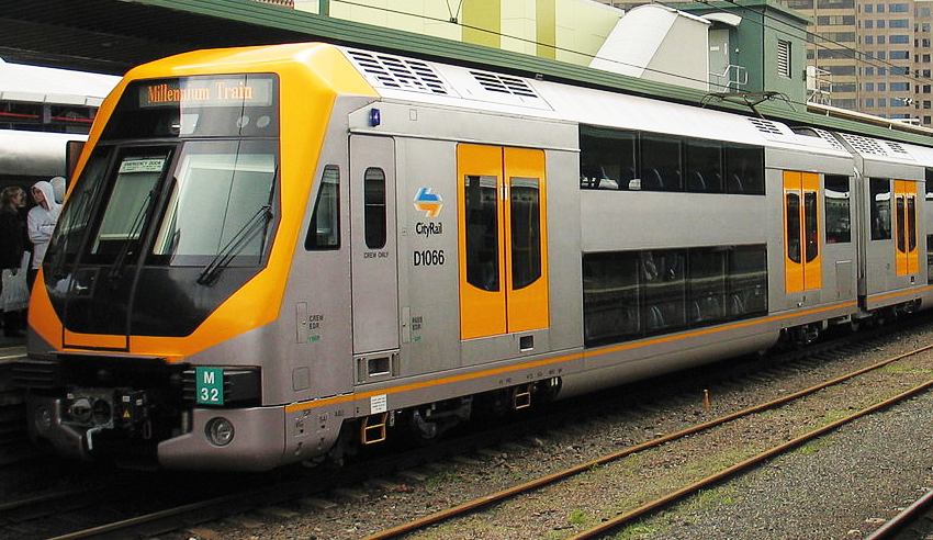 Sydney train, Strathfield railway station