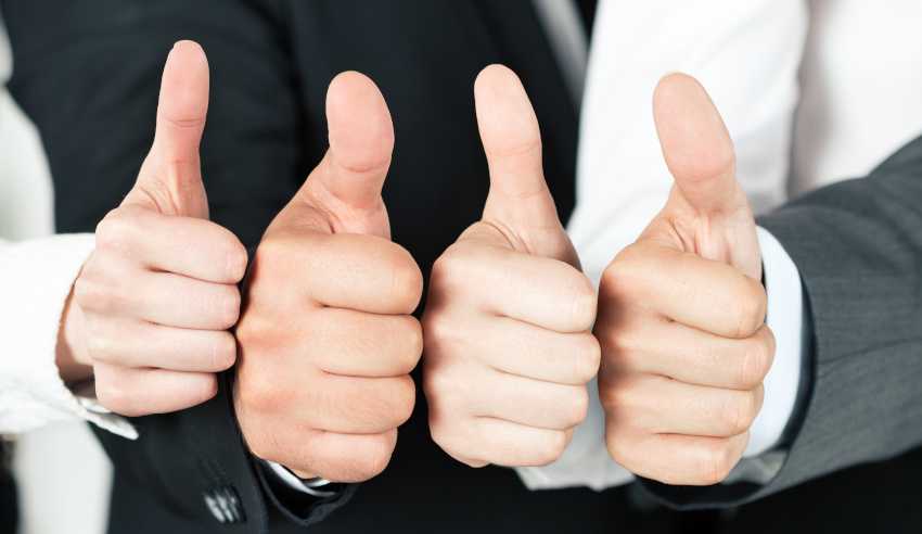 Thumbs up