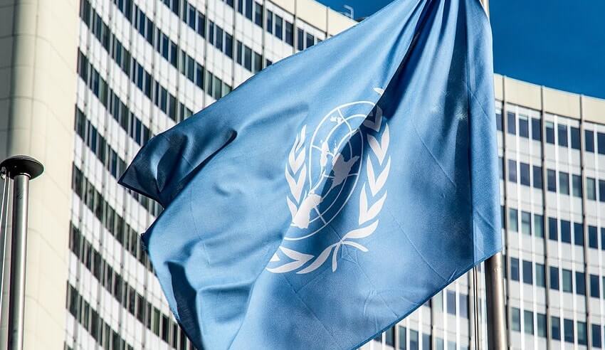 United Nations flag