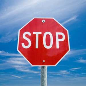 stop sign